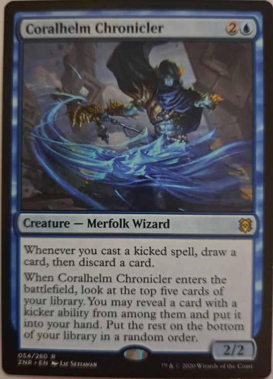 Coralhelm Chronicler - Zendikar Rising - MTG