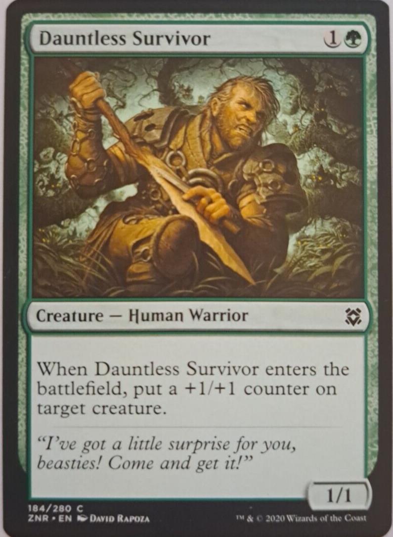 Dauntless Survivor - Zendikar Rising - MTG
