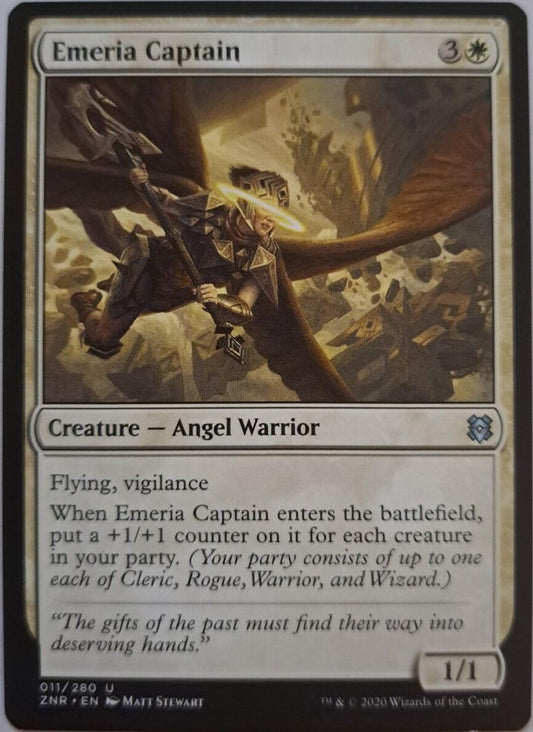 Emeria Captain - Zendikar Rising - MTG