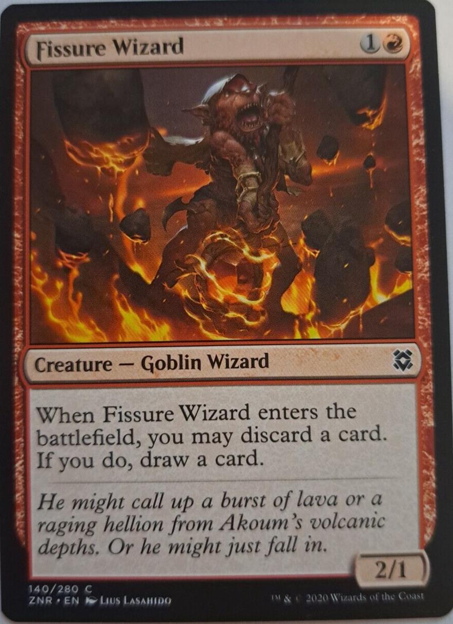 Fissure Wizard - Zendikar Rising - MTG