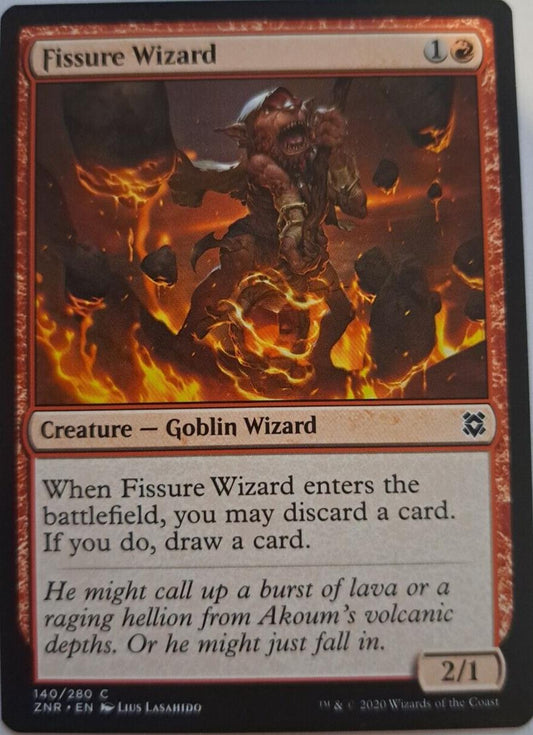 Fissure Wizard - Zendikar Rising - MTG