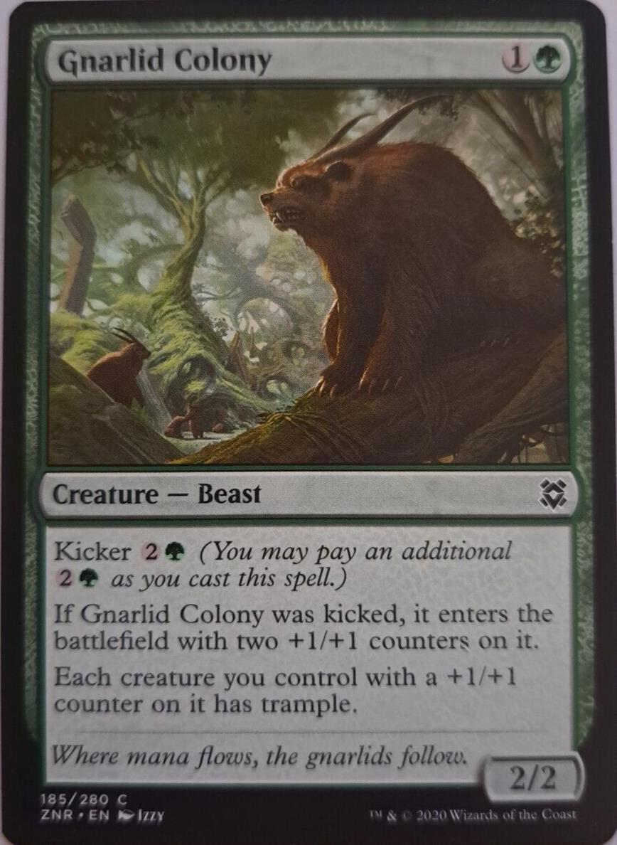 Gnarlid Colony - Zendikar Rising - MTG