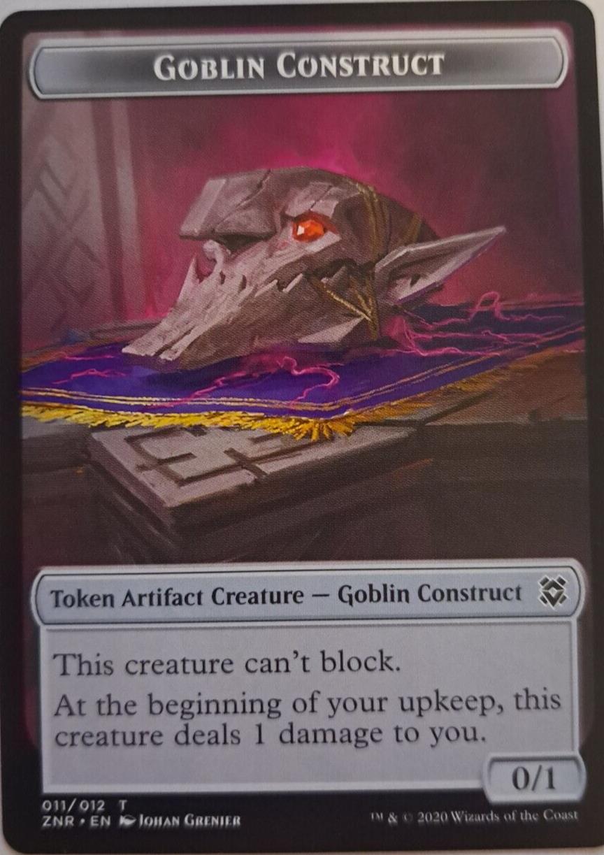Goblin Construct Token - Zendikar Rising - MTG