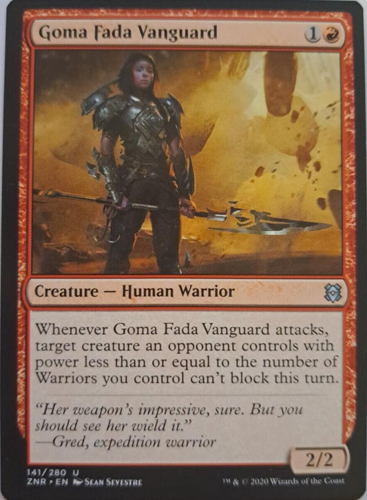 Goma Fada Vanguard - Zendikar Rising - MTG