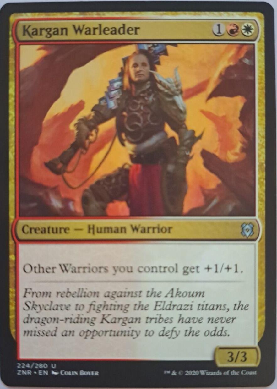 Kargan Warleader - Zendikar Rising - MTG