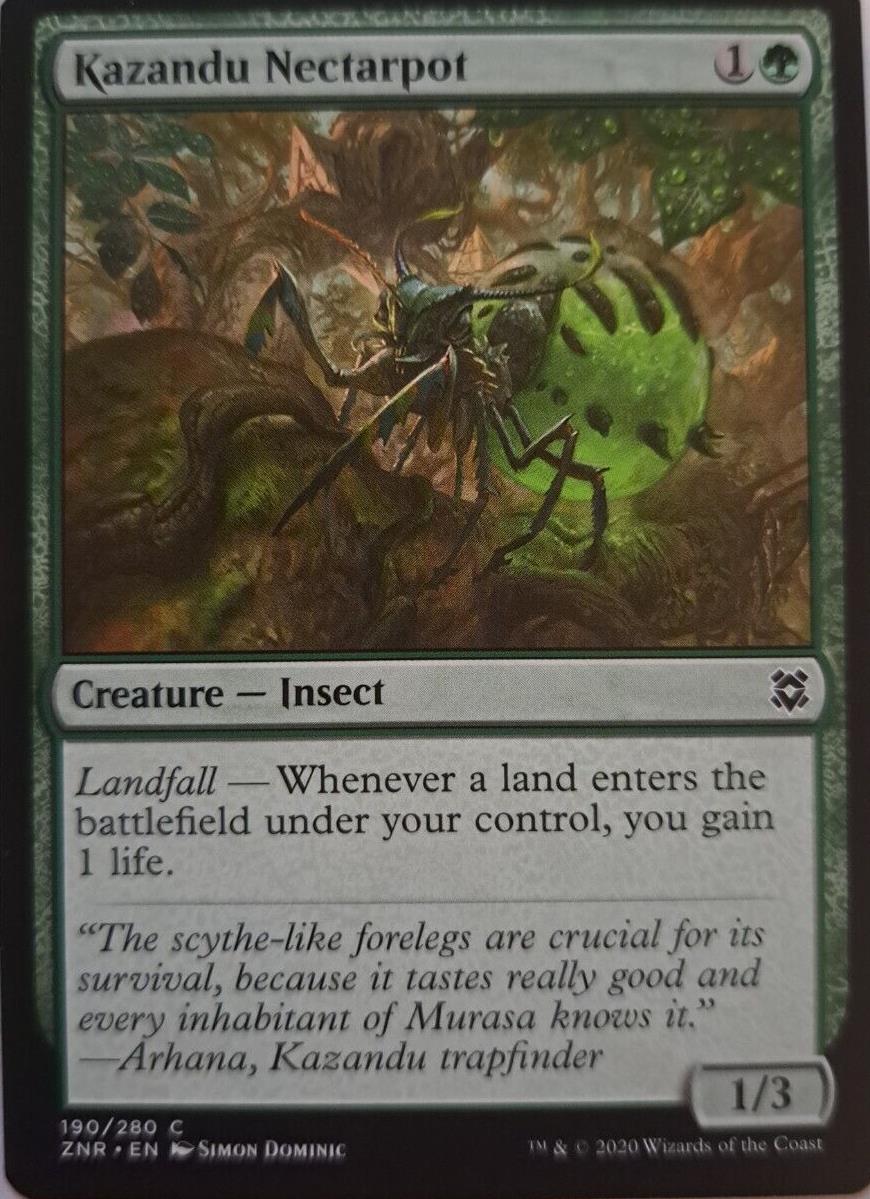 Kazandu Nectarpot - Zendikar Rising - MTG