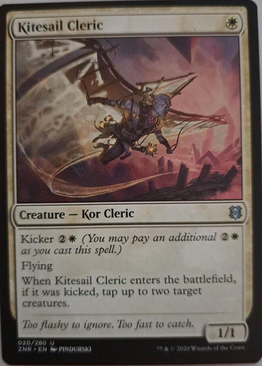Kitesail Cleric - Zendikar Rising - MTG