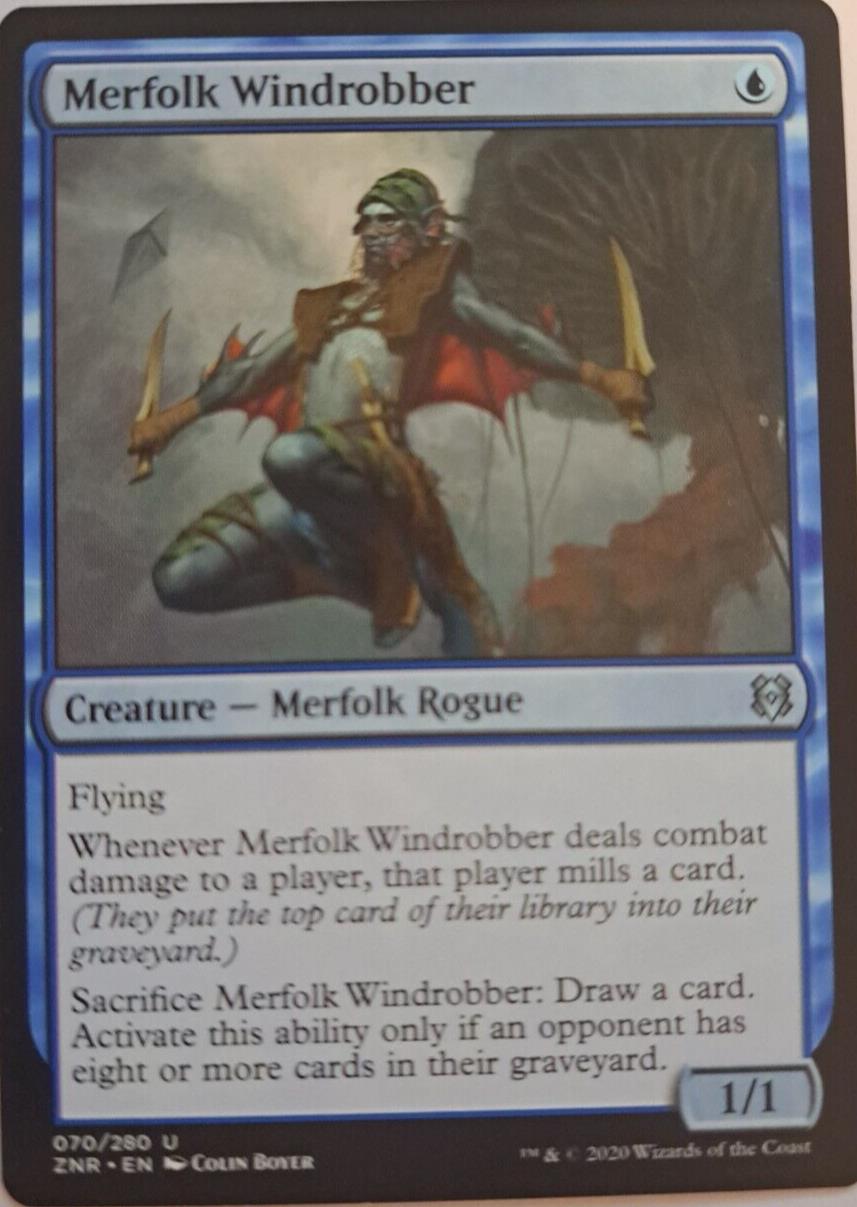Merfolk Windrobber - Zendikar Rising - MTG
