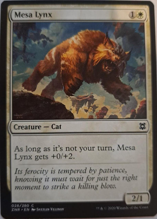 Mesa Lynx - Zendikar Rising - MTG