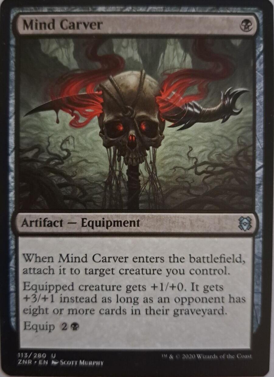 Mind Carver - Zendikar Rising - MTG