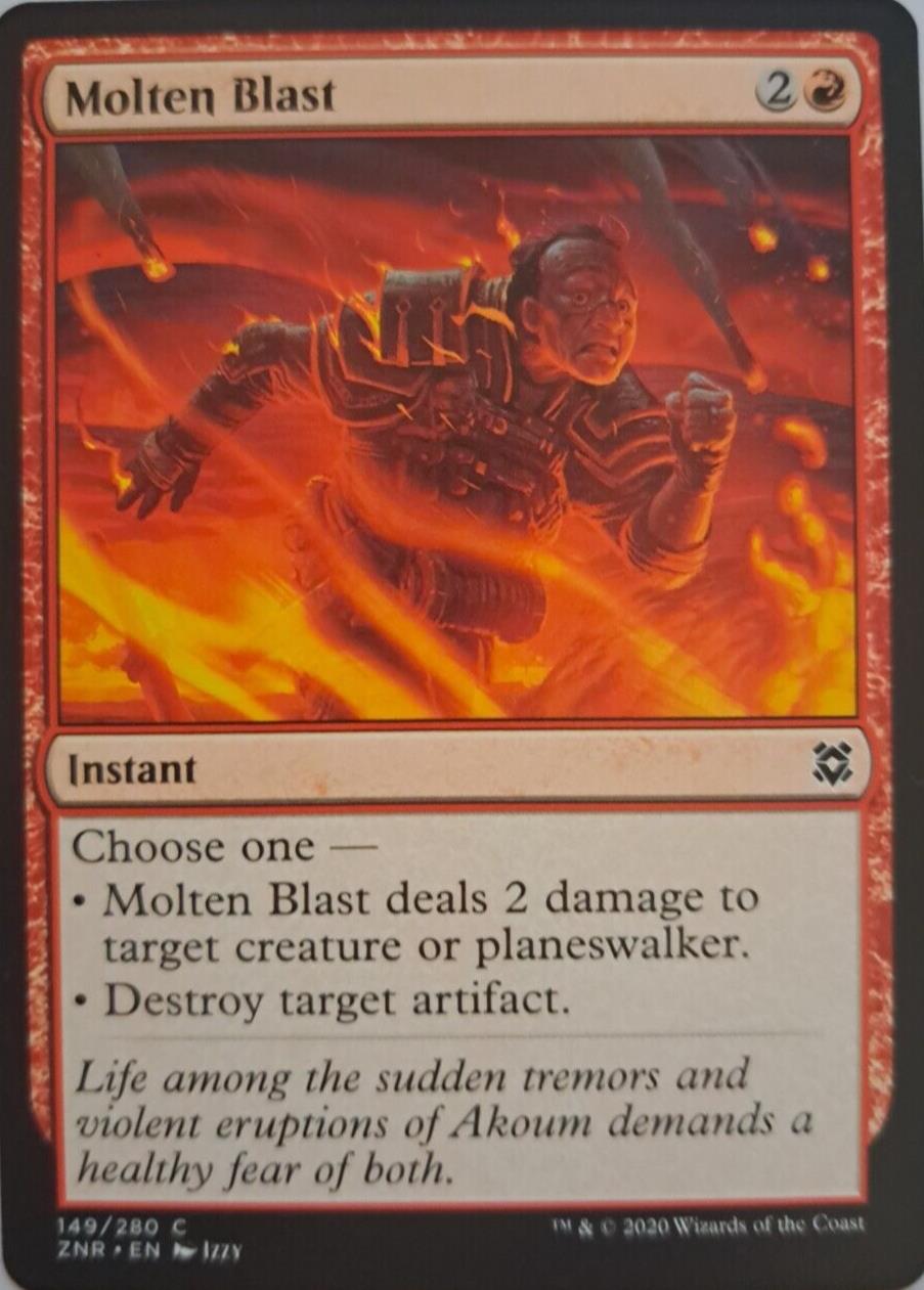 Molten Blast - Zendikar Rising - MTG