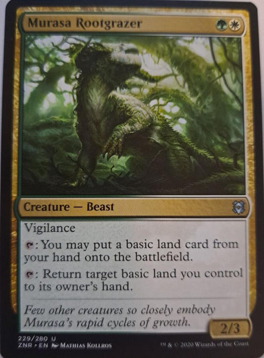 Murasa Rootgrazer - Zendikar Rising - MTG
