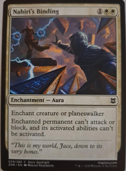 Nahiri's Binding - Zendikar Rising - MTG