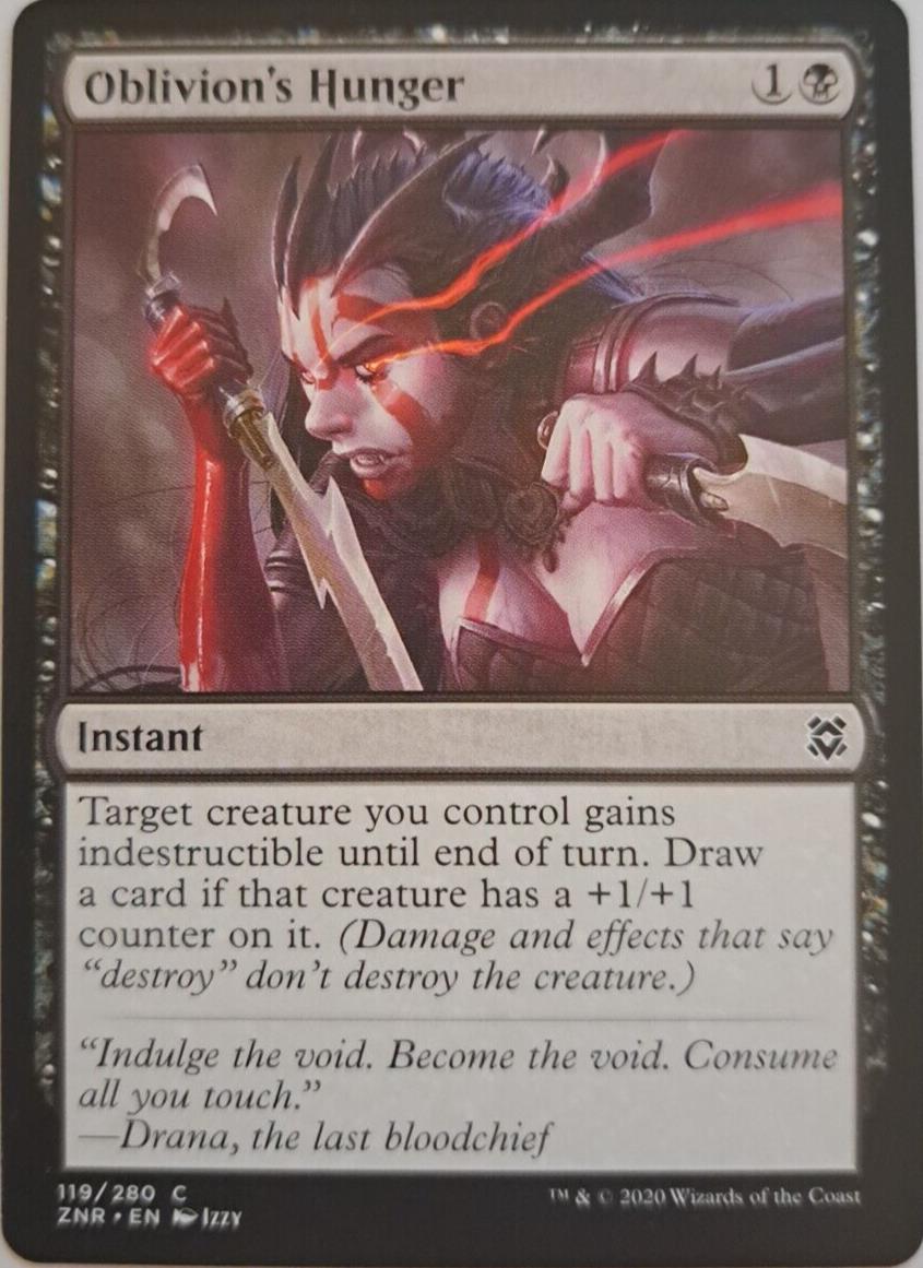 Oblivion's Hunger - Zendikar Rising - MTG