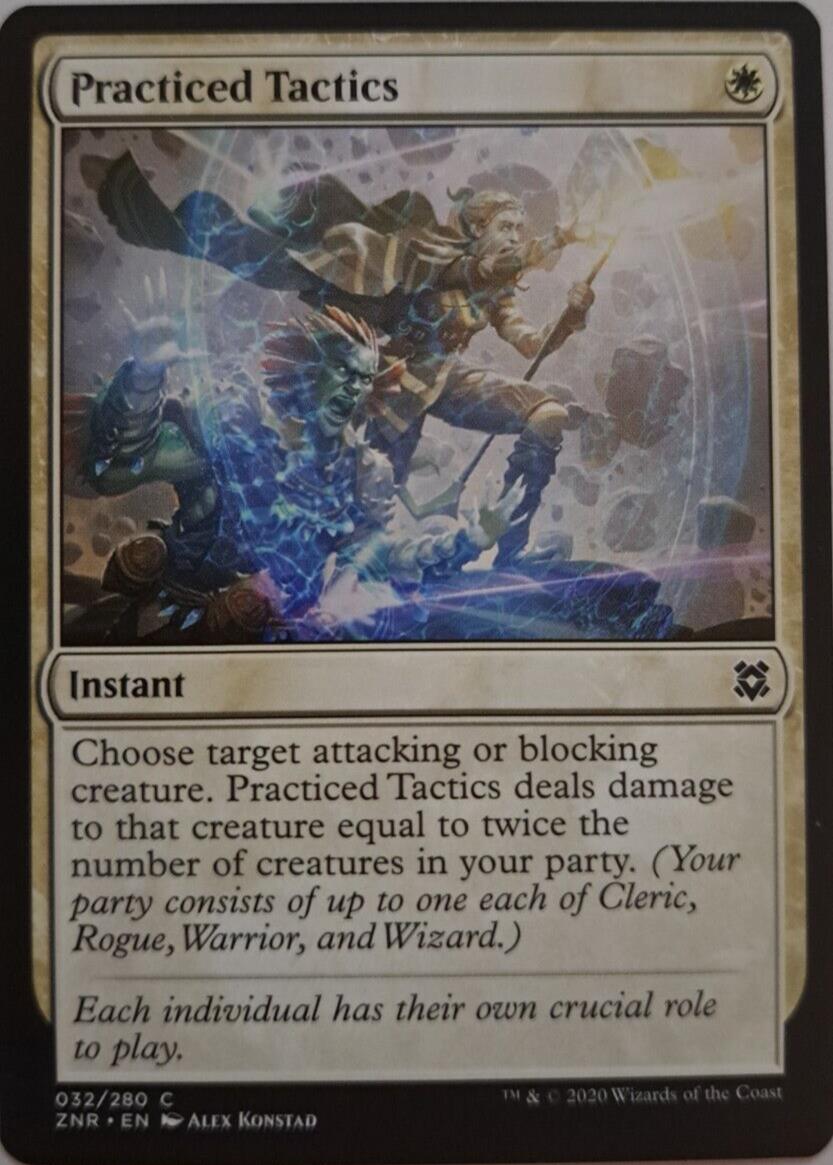 Practiced Tactics - Zendikar Rising - MTG