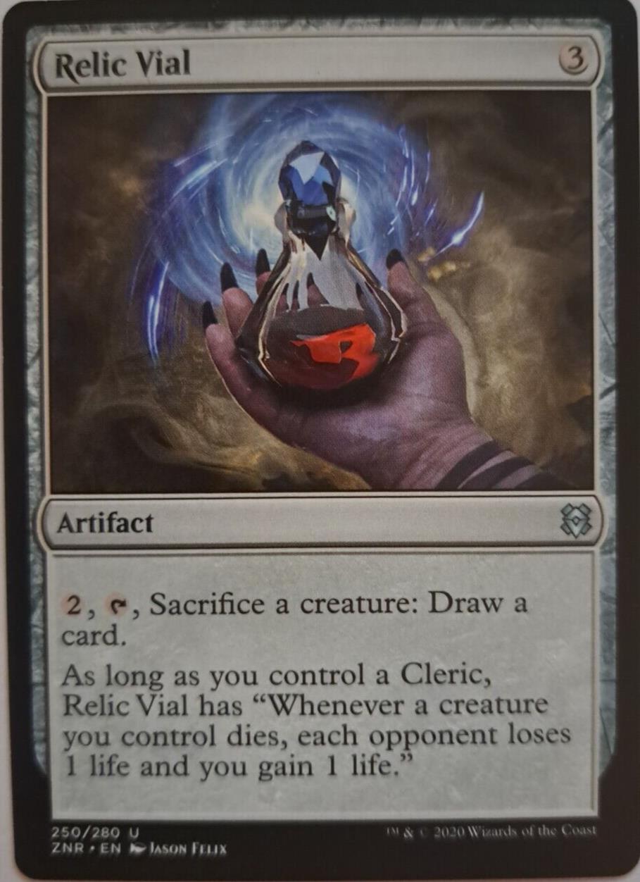 Relic Vial - Zendikar Rising - MTG