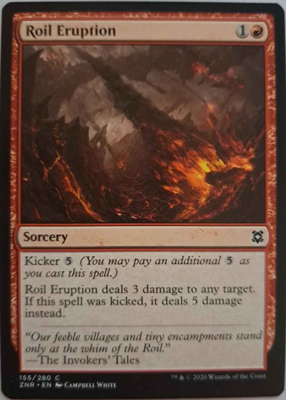 Roil Eruption - Zendikar Rising - MTG