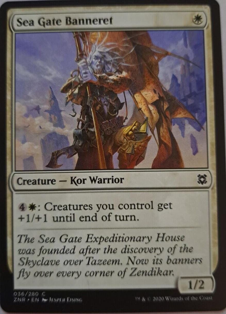 Sea Gate Banneret - Zendikar Rising - MTG