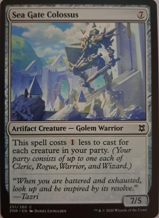 Sea Gate Colossus - Zendikar Rising - MTG