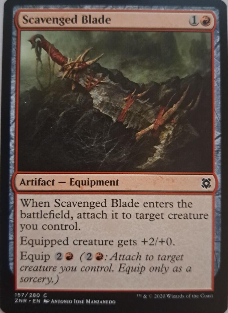Scavenged Blade - Zendikar Rising - MTG