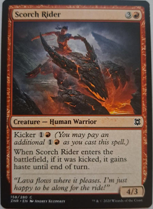 Scorch Rider - Zendikar Rising - MTG