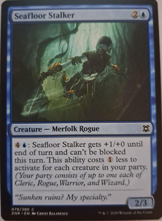 Seafloor Stalker - Zendikar Rising - MTG