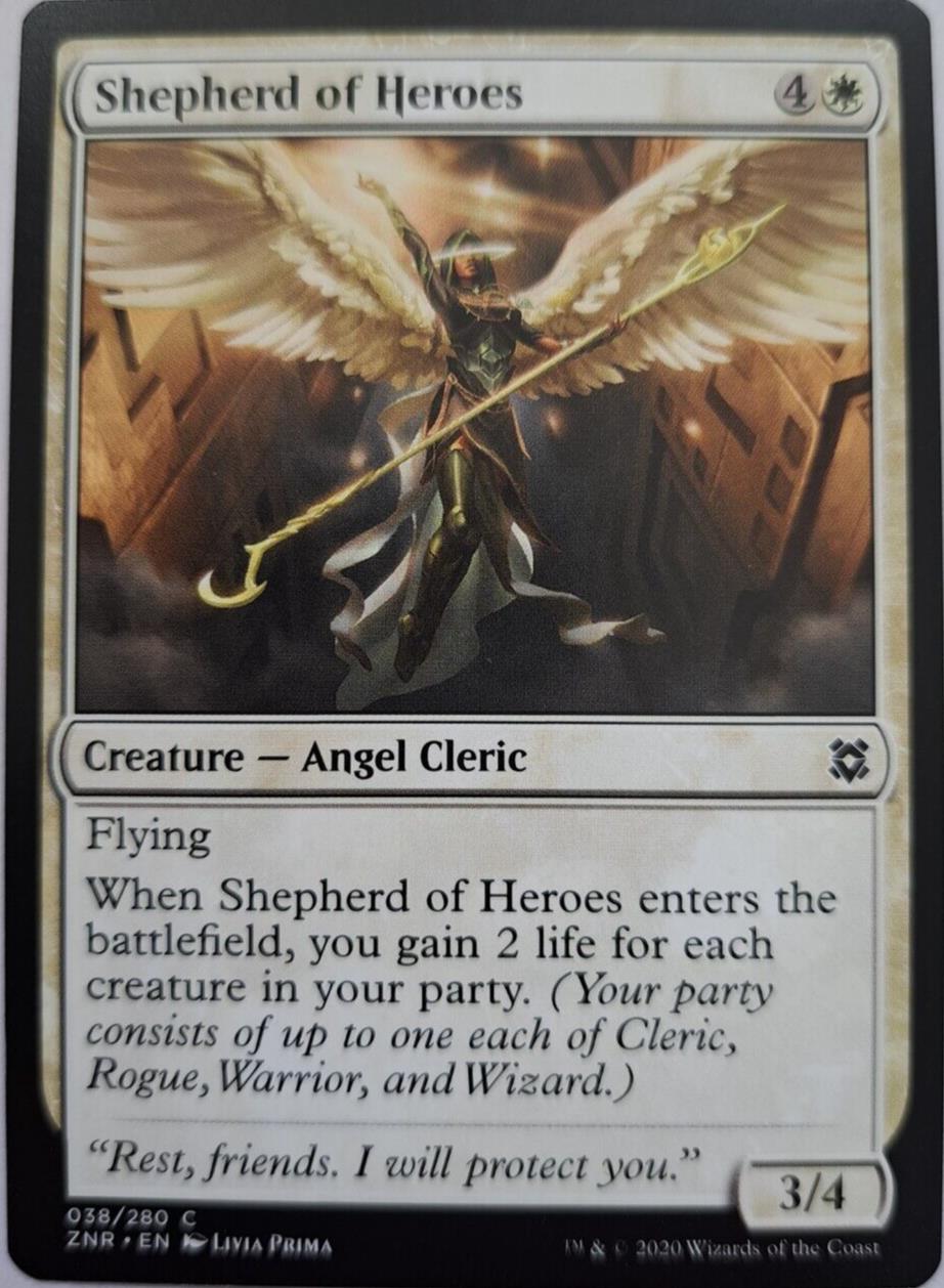 Shepherd Of Heroes - Zendikar Rising - MTG