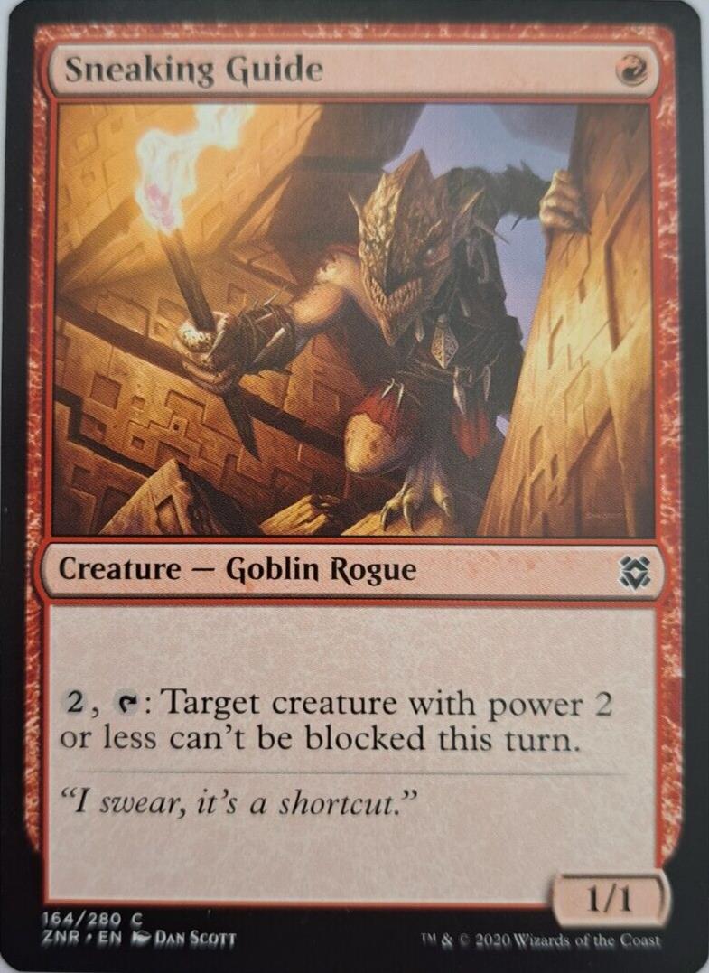 Sneaking Guide - Zendikar Rising - MTG