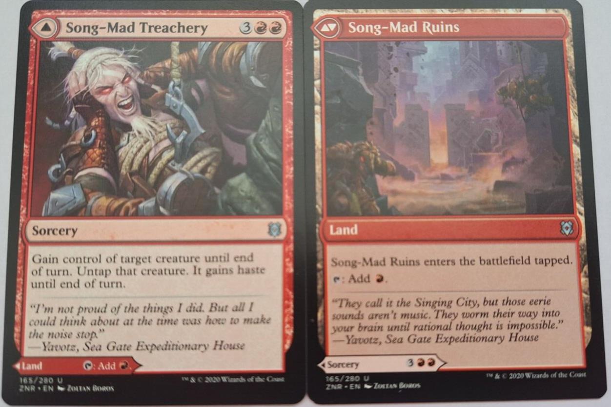 Song-Mad Treachery Song-Mad Ruins - Zendikar Rising - MTG