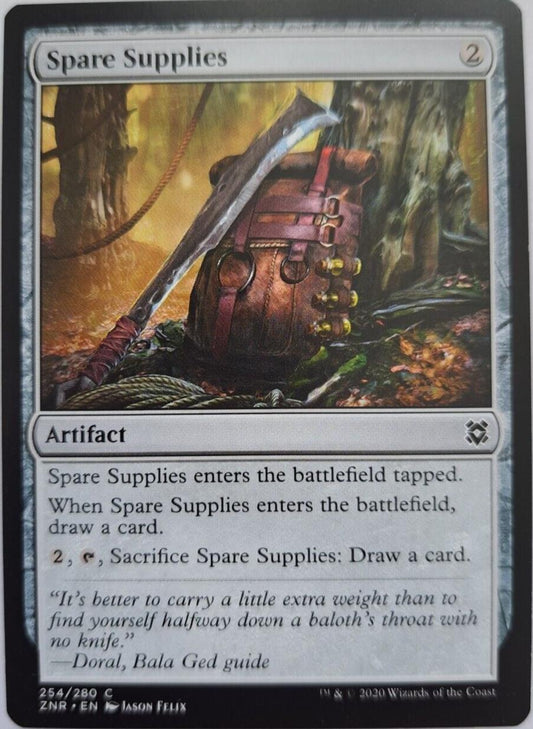 Spare Supplies - Zendikar Rising - MTG