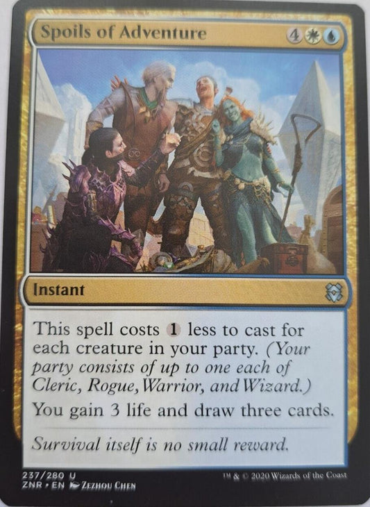 Spoils Of Adventure - Zendikar Rising - MTG