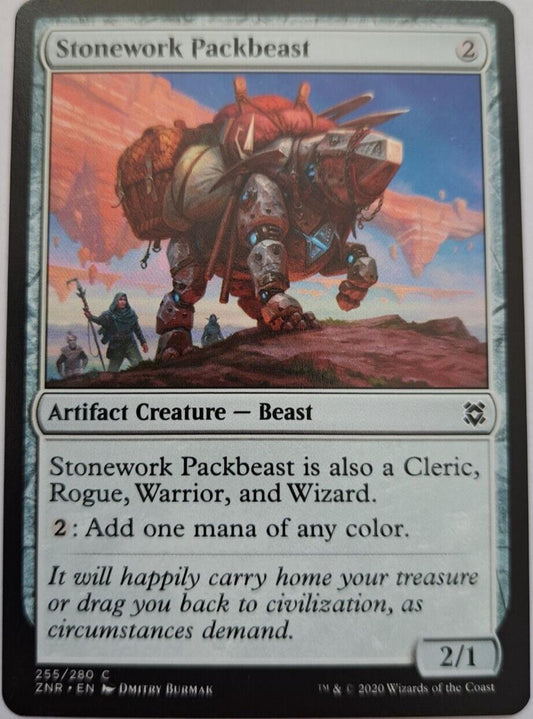 Stonework Packbeast - Zendikar Rising - MTG