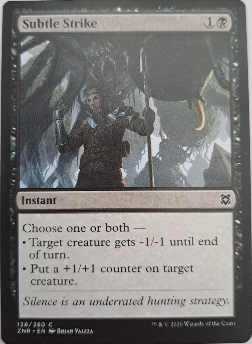 Subtle Strike - Zendikar Rising - MTG