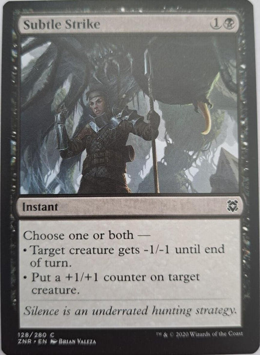 Subtle Strike - Zendikar Rising - MTG