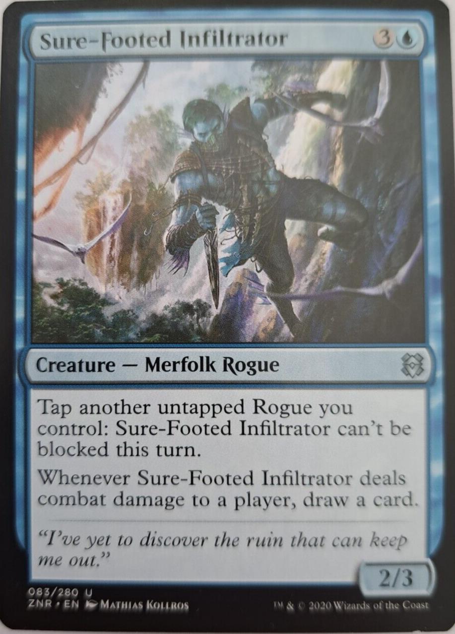 Sure-Footed Infiltrator - Zendikar Rising - MTG