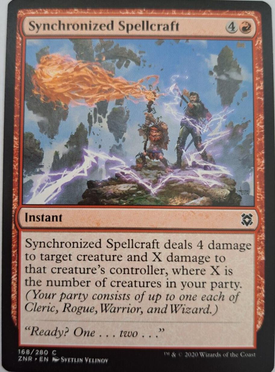 Synchronized Spellcraft - Zendikar Rising - MTG