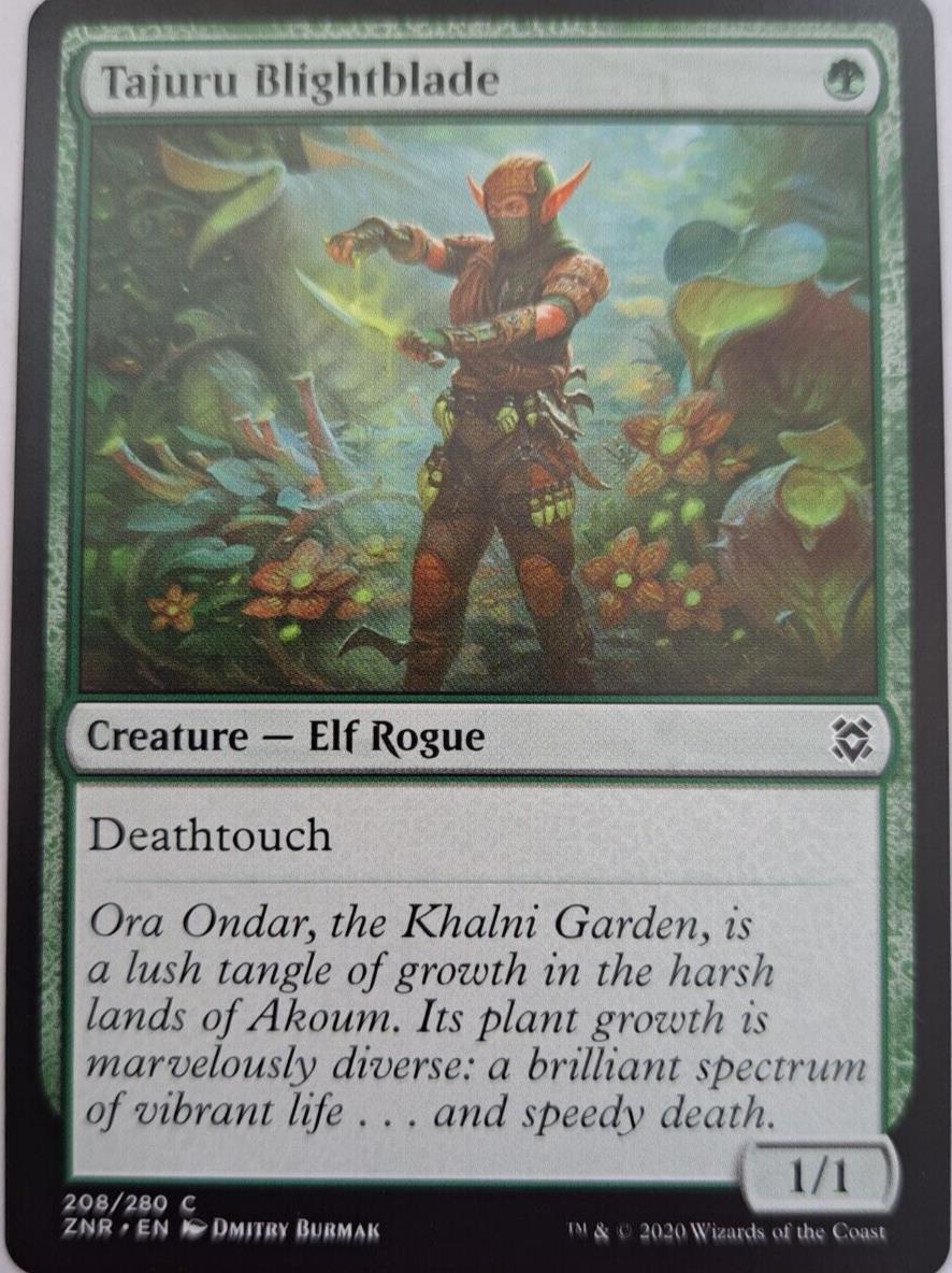 Tajuru Blightblade - Zendikar Rising - MTG