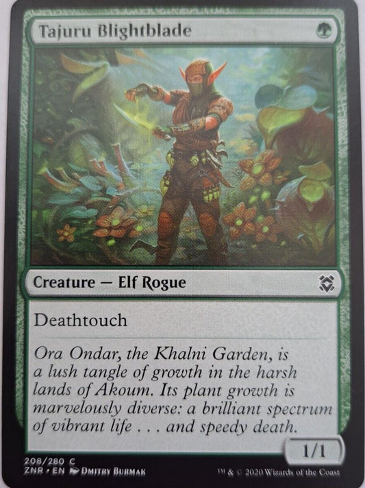 Tajuru Blightblade - Zendikar Rising - MTG