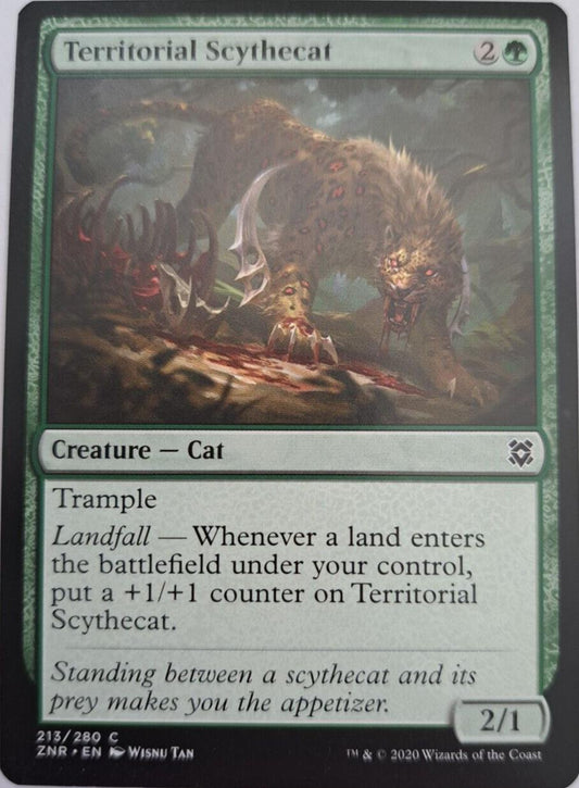 Territorial Scythecat - Zendikar Rising - MTG