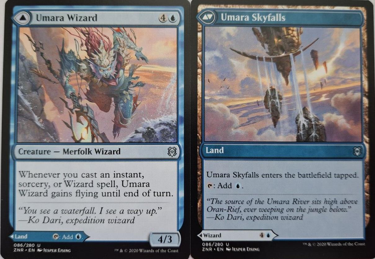 Umara Wizard Umara Skyfalls - Zendikar Rising - MTG