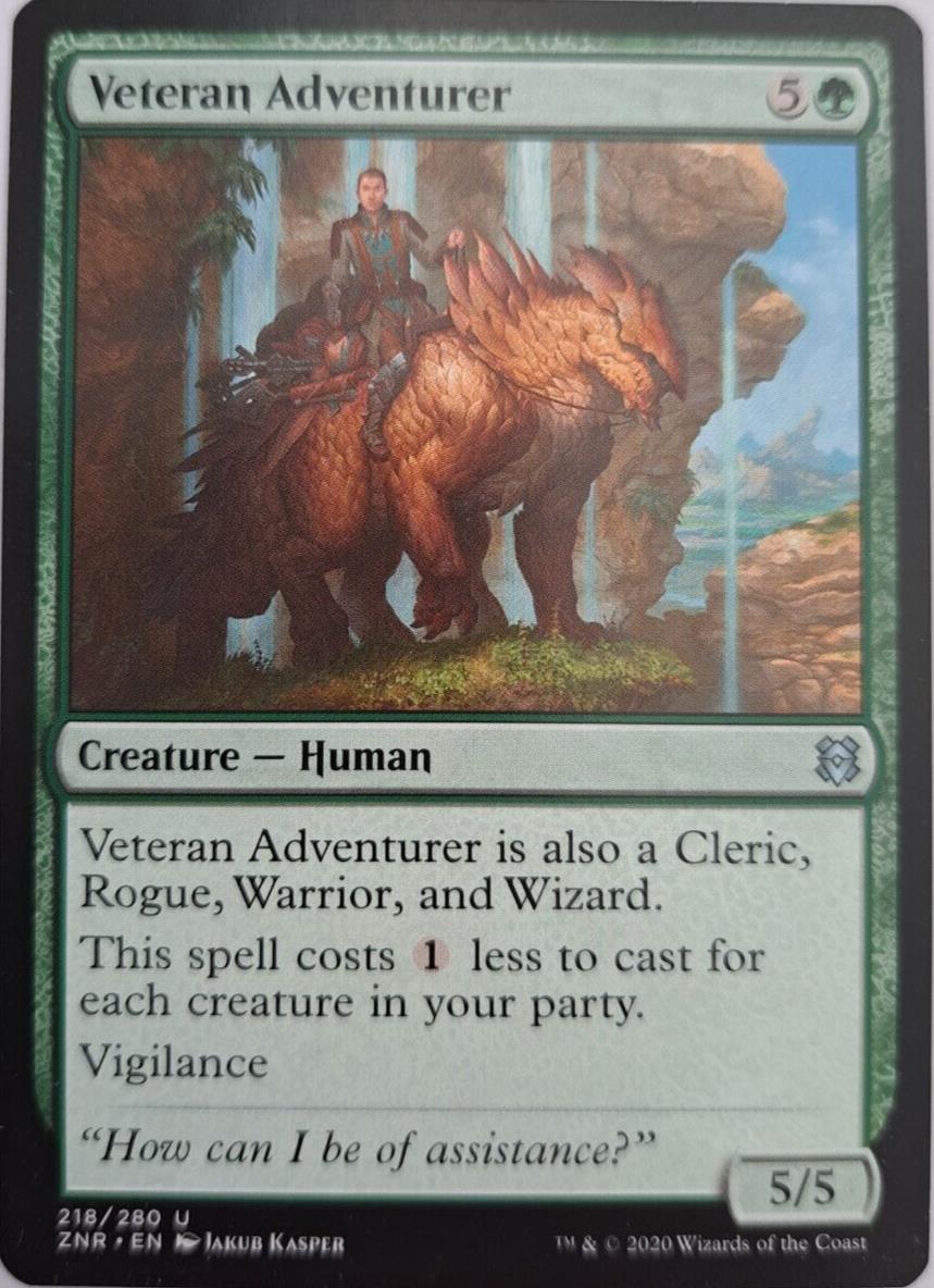 Veteran Adventurer - Zendikar Rising - MTG