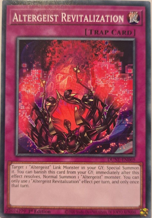 Altergeist Revitalization - DUNE-EN069 - Common - YuGiOh