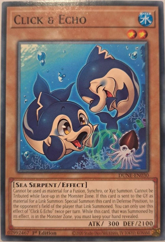 Click & Echo - DUNE-EN030 - Common - YuGiOh