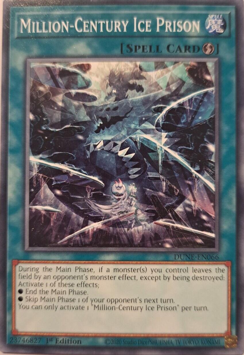 Million-Century Ice Prison - DUNE-EN066 - Common - YuGiOh