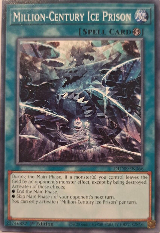 Million-Century Ice Prison - DUNE-EN066 - Common - YuGiOh