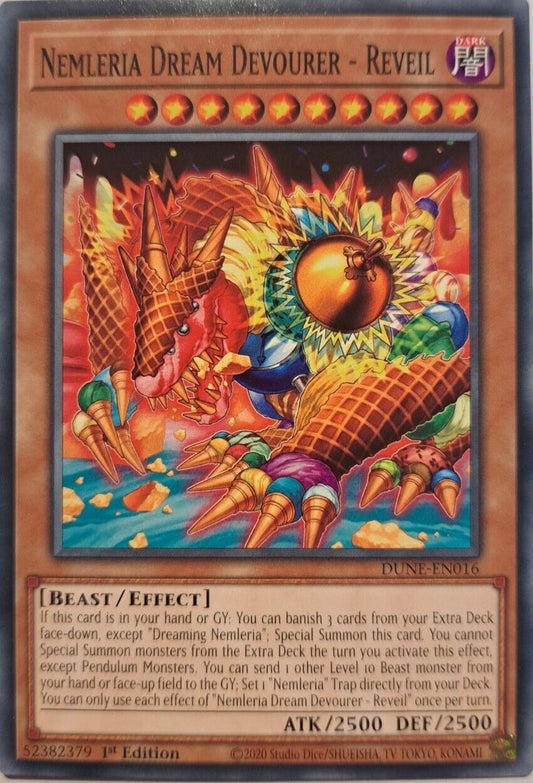 Nemleria Dream Devourer - Reveil - DUNE-EN016 - Common - YuGiOh