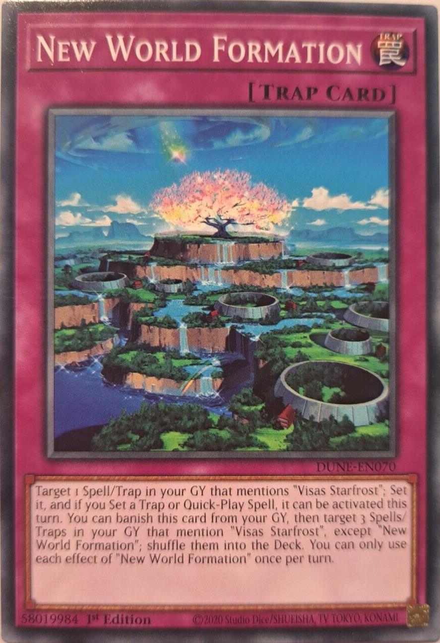New World Formation - DUNE-EN070 - Common - YuGiOh