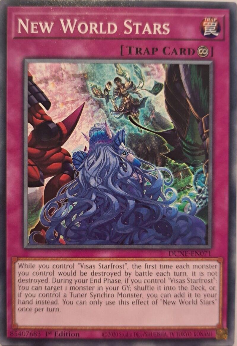 New World Stars - DUNE-EN071 - Common - YuGiOh