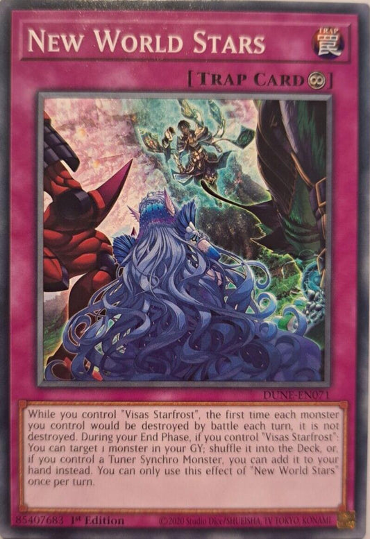 New World Stars - DUNE-EN071 - Common - YuGiOh