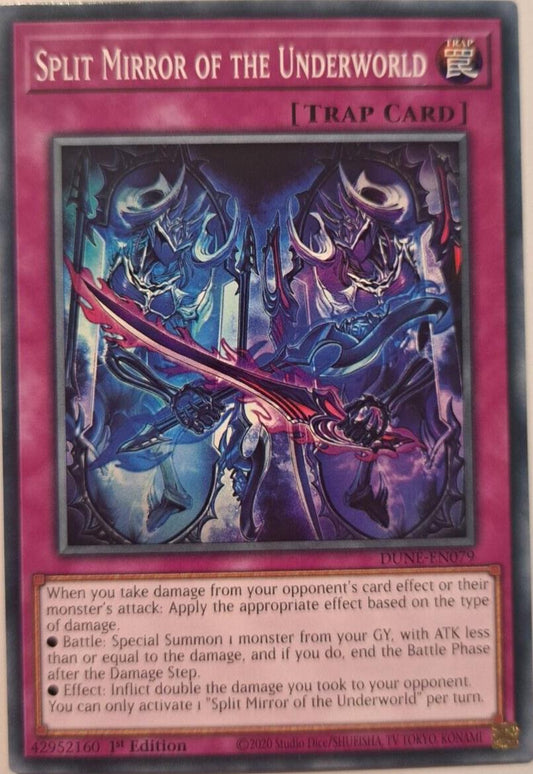 Split Mirror Of The Underworld - DUNE-EN079 - Common - YuGiOh
